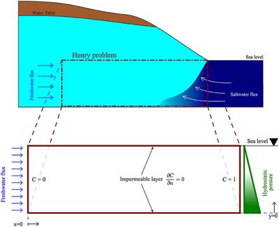 Numerical solution of density-driven groundwater flows using a generalized finite difference method defined by an unweighted least-squares problem